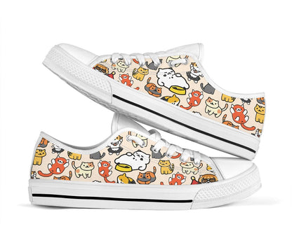 Lovely Cats Cat Low Top Shoes 0622