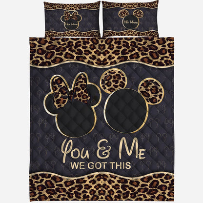 Magic - Personalized Mouse Quilt Set