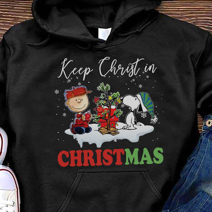 Keep Christ In Christmas T-shirt and Hoodie 0823