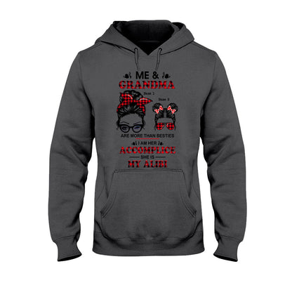 Me & Grandma Are More Than Besties - Personalized T-shirt and Hoodie