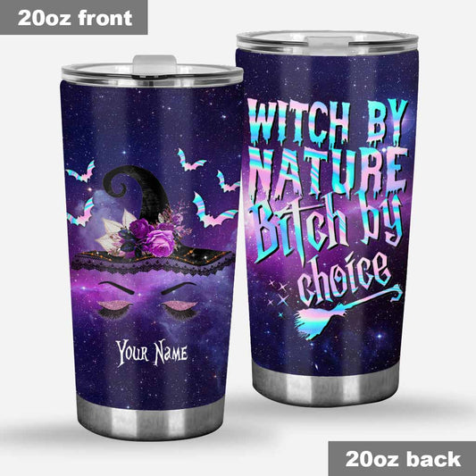 Witch By Nature - Personalized Witch Tumbler