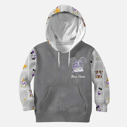 100 Years Of Wonder - Personalized Mouse Hoodie and Leggings