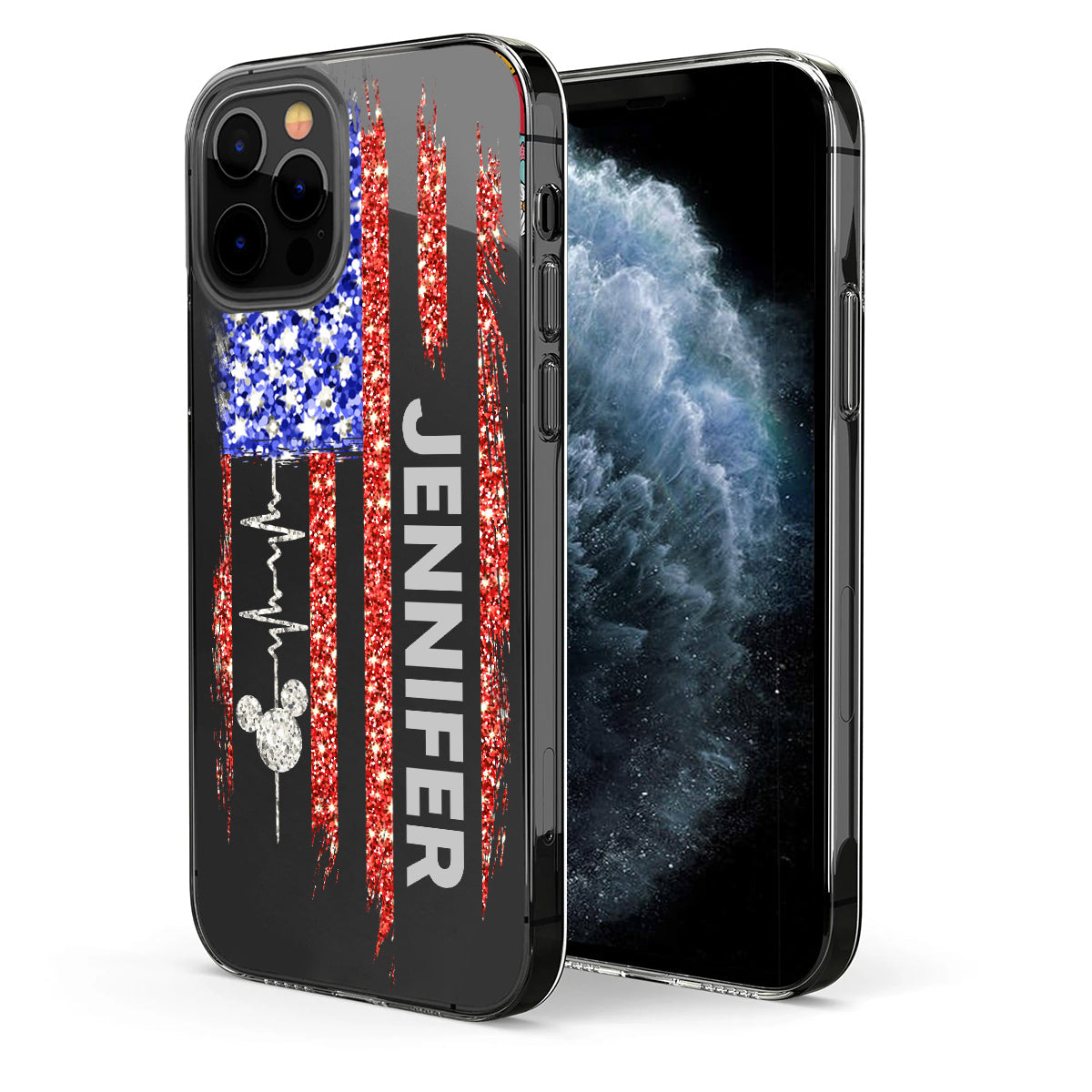 Best Day Ever - Personalized Mouse Clear Phone Case
