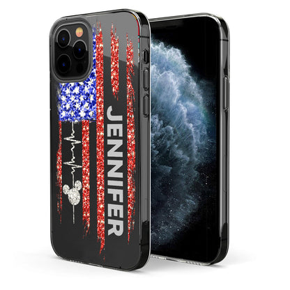 Best Day Ever - Personalized Mouse Clear Phone Case