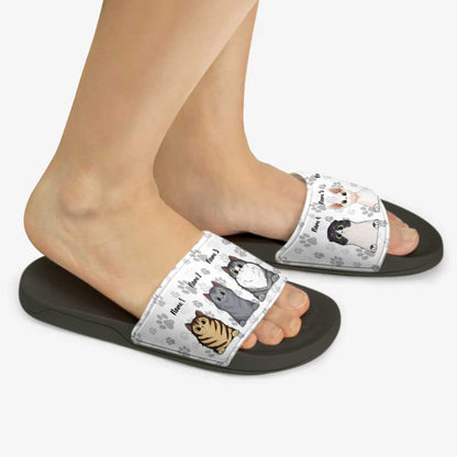 Love Cats - Personalized Slide Sandals