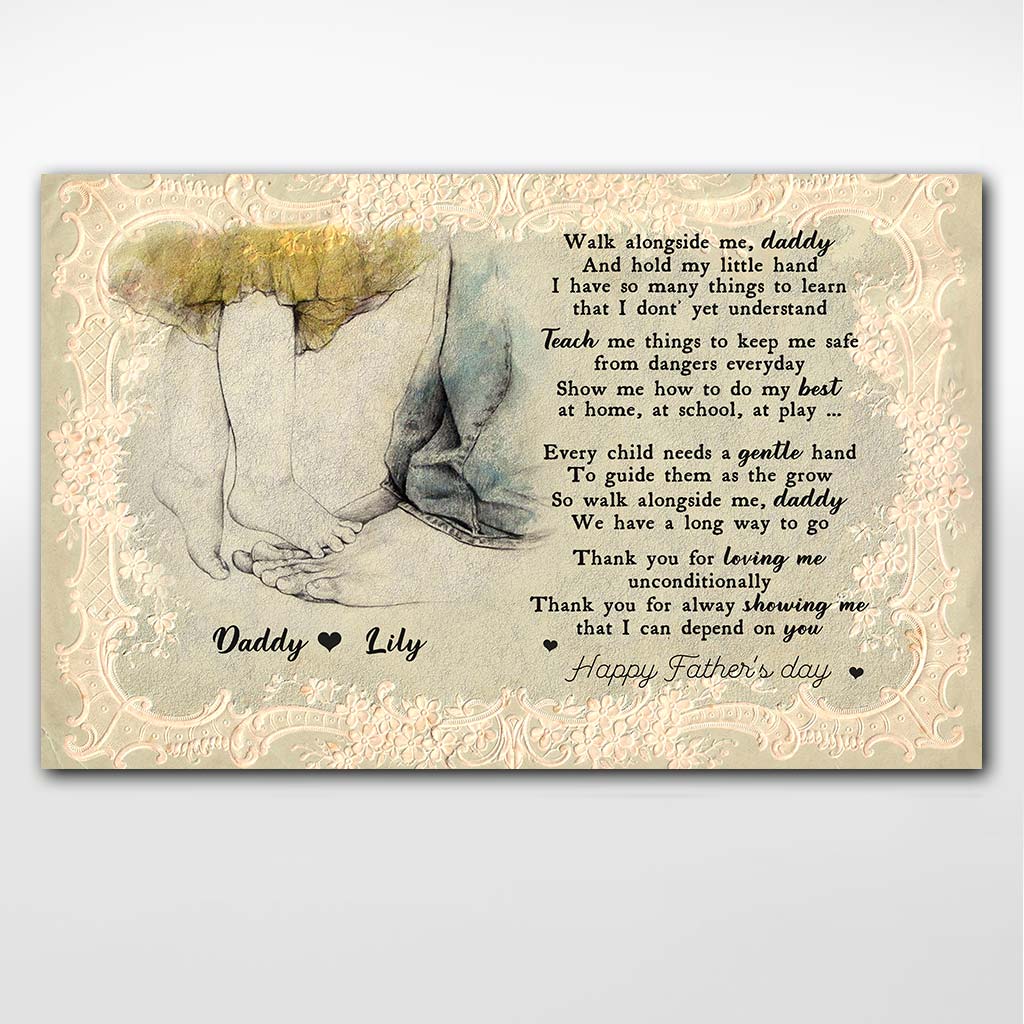 You Will Stay There Forever - Personalized Father's Day Father Poster