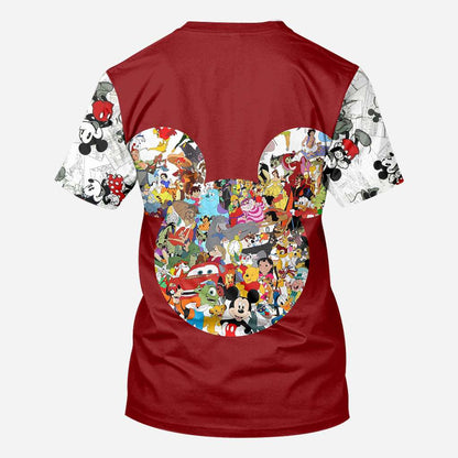 Colorful Mouse Mouse All Over Shirts