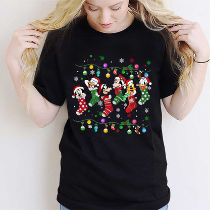 Merry Christmas - Mouse T-shirt and Hoodie