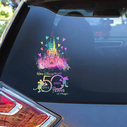 50 Years Anniversary - Mouse Decal Full