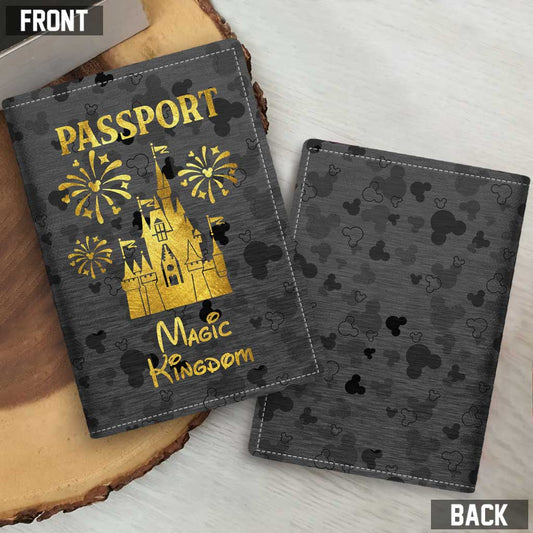Magic Kingdom - Personalized Mouse Passport Holder
