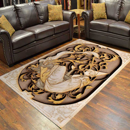 Witch Hat - Rug With 3D Pattern Print