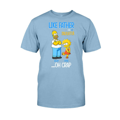 Like Father Like Daughter - Personalized Father T-shirt and Hoodie