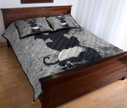 Cool Things Cat  Quilt Set 0622