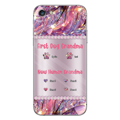 Dog Grandma Human - Personalized Mother's Day Phone Case