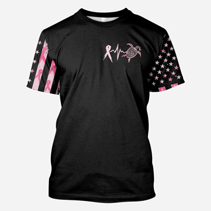 Turtle Breast Cancer Awareness - Breast Cancer Awareness All Over T-shirt and Hoodie 0822