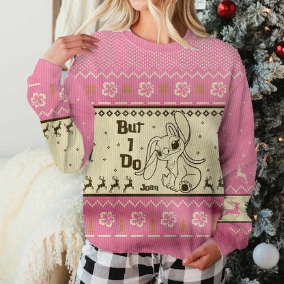 I Don't Do Matching Sweaters - Personalized Christmas Ohana Sweater