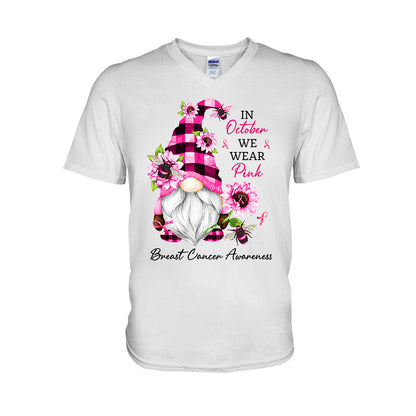 In October We Wear Pink - Breast Cancer Awareness T-shirt and Hoodie 102021