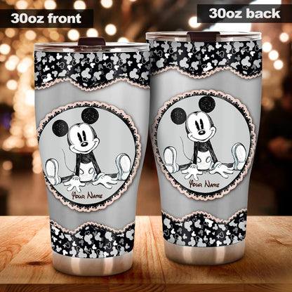Lovely Mouse Ears - Personalized Tumbler