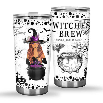 Witch Brew Fresh In Salem - Personalized Witch Tumbler