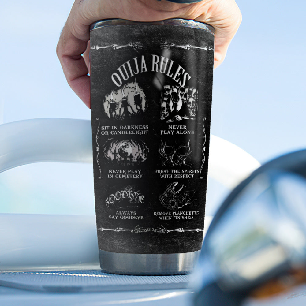 Black Magic Ouija Witch Rules - Witch Tumbler 0822