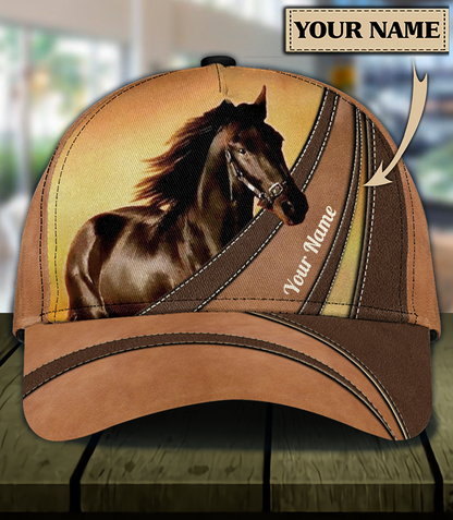 Horses Lover - Personalized Horse Classic Cap 0823