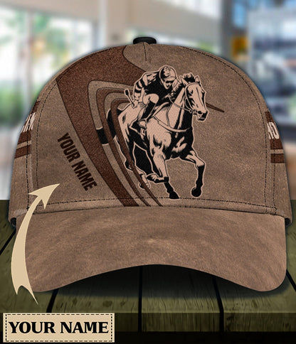 Horse Racing - Personalized Horse Classic Cap 0823