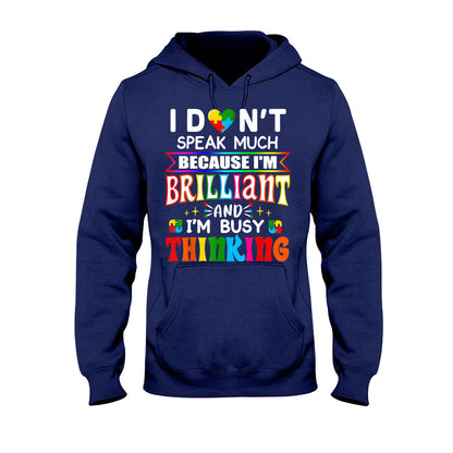 I'm Brilliant Autism Awareness T-shirt and Hoodie 112021