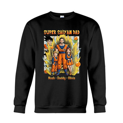 Legendary Super Power Father - Personalized Seven Balls T-shirt And Hoodie
