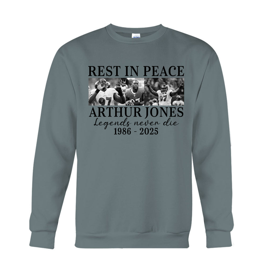 Rest In Peace - Football T-shirt And Hoodie
