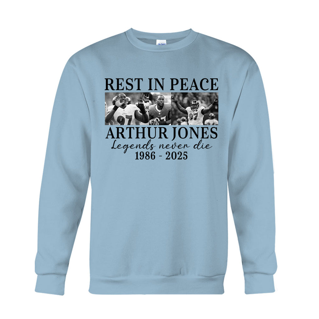 Rest In Peace - Football T-shirt And Hoodie