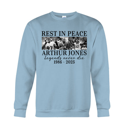 Rest In Peace - Football T-shirt And Hoodie