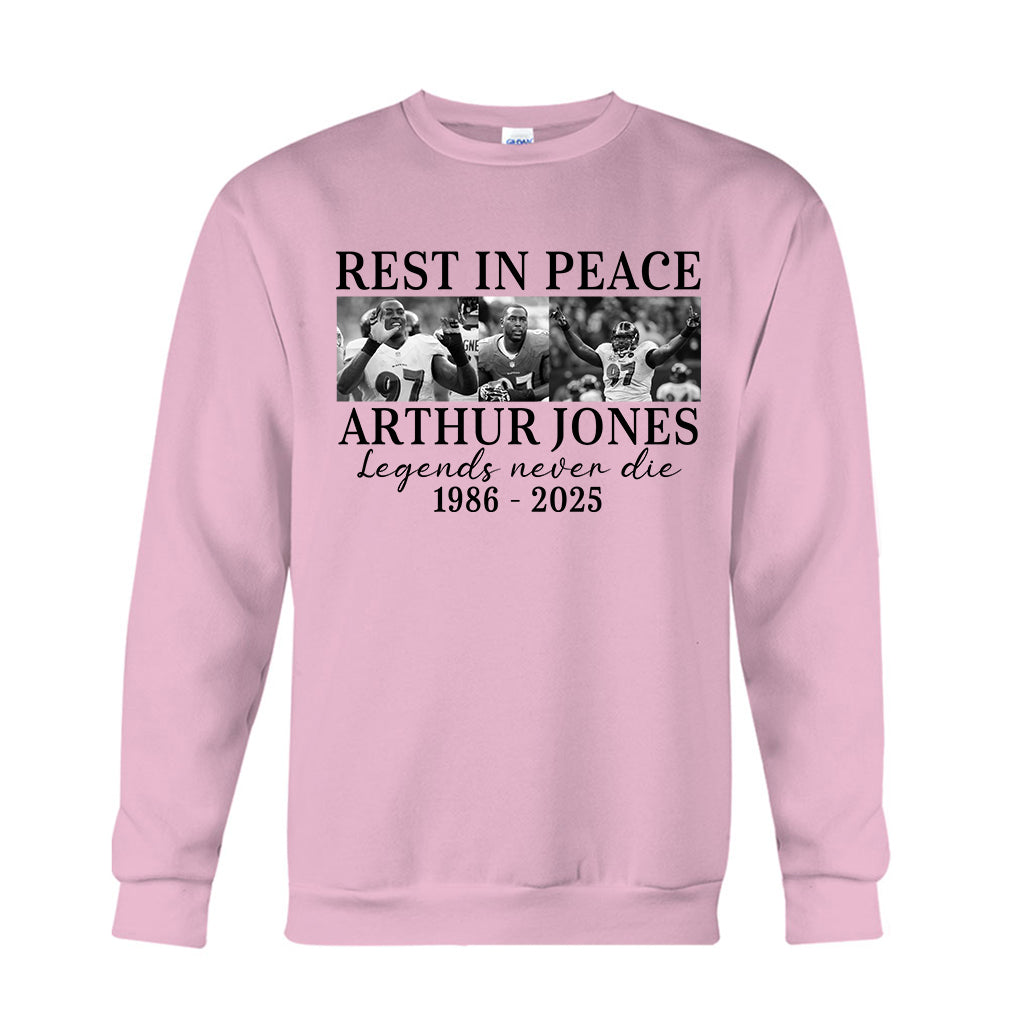 Rest In Peace - Football T-shirt And Hoodie