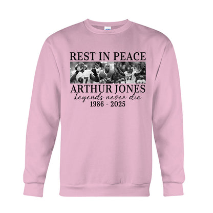 Rest In Peace - Football T-shirt And Hoodie