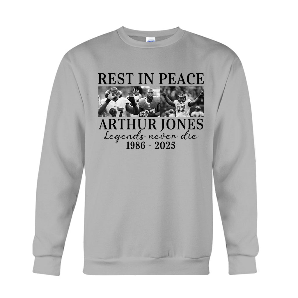 Rest In Peace - Football T-shirt And Hoodie