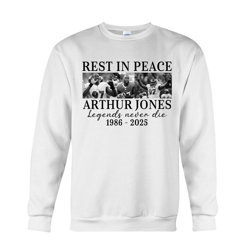 Rest In Peace - Football T-shirt And Hoodie