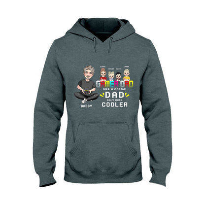 Gamer Dad - Personalized Video Game T-shirt and Hoodie