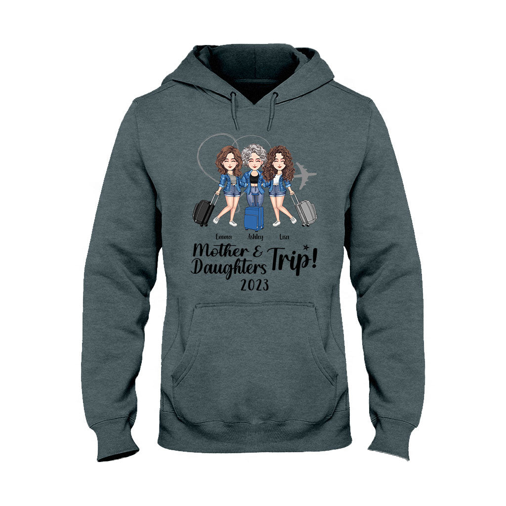 Mother Daughter Trip - Personalized Mother's Day Mother T-shirt And Hoodie