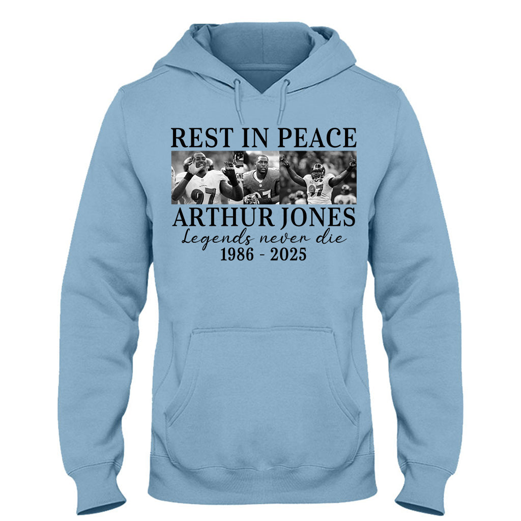 Rest In Peace - Football T-shirt And Hoodie