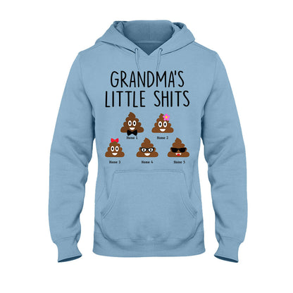 Grandma's Little Cuties - Personalized Mother's Day Grandma T-shirt and Hoodie