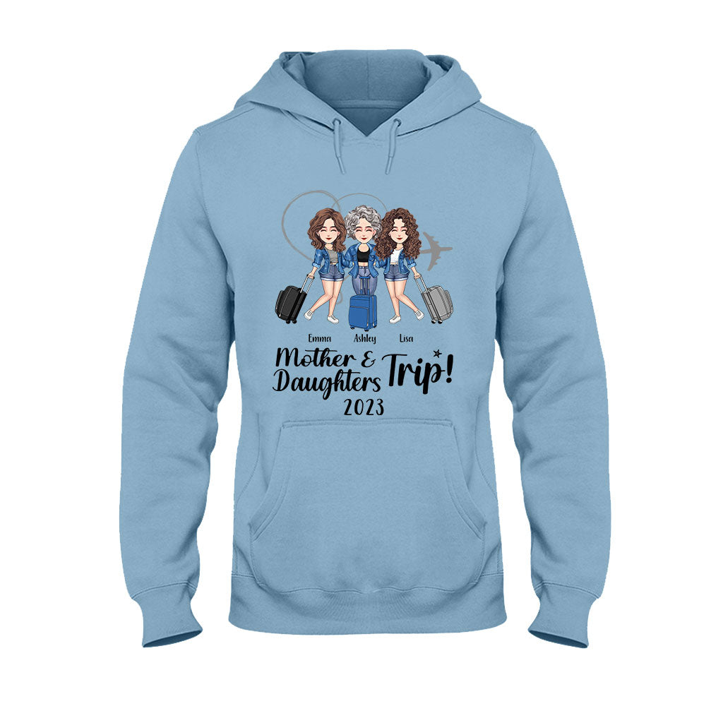 Mother Daughter Trip - Personalized Mother's Day Mother T-shirt And Hoodie