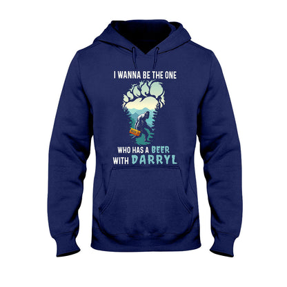 I Wanna Be The One Who Has A Beer With Bigfoot - Camping T-shirt and Hoodie 112021