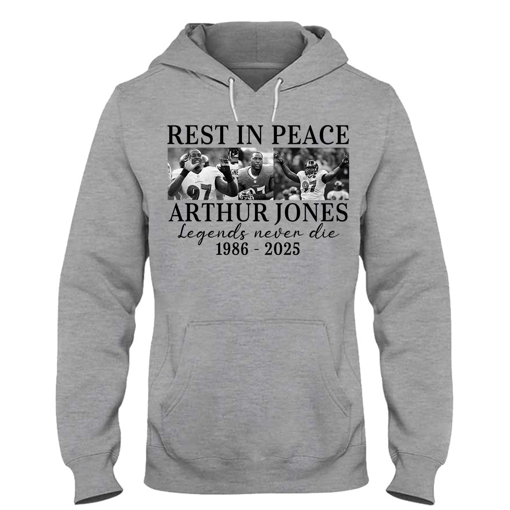 Rest In Peace - Football T-shirt And Hoodie