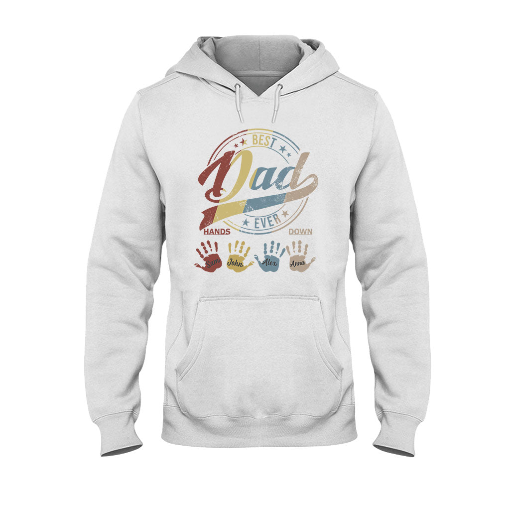 Best Dad Ever Grandpa - Personalized Father T-shirt and Hoodie