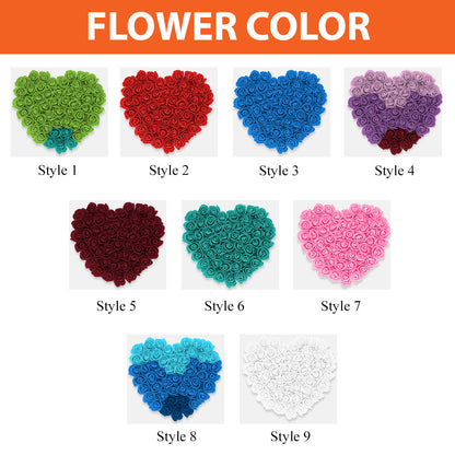 Together Sine - Personalized Ohana Flower Shadow Box