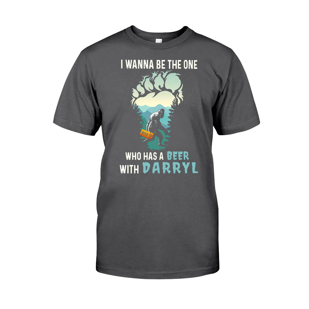 I Wanna Be The One Who Has A Beer With Bigfoot - Camping T-shirt and Hoodie 112021