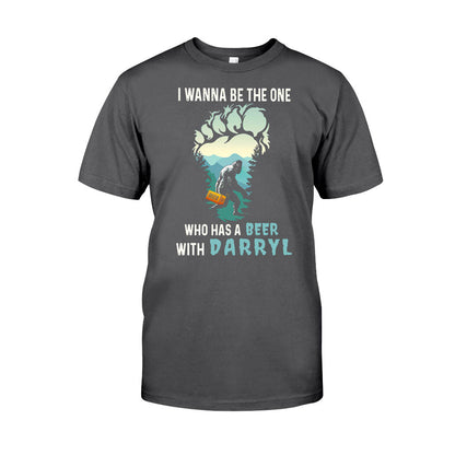 I Wanna Be The One Who Has A Beer With Bigfoot - Camping T-shirt and Hoodie 112021