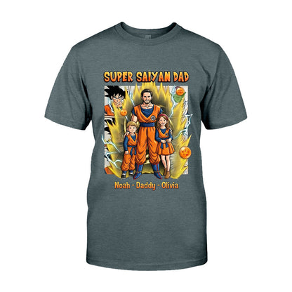 Legendary Super Power Father - Personalized Seven Balls T-shirt And Hoodie
