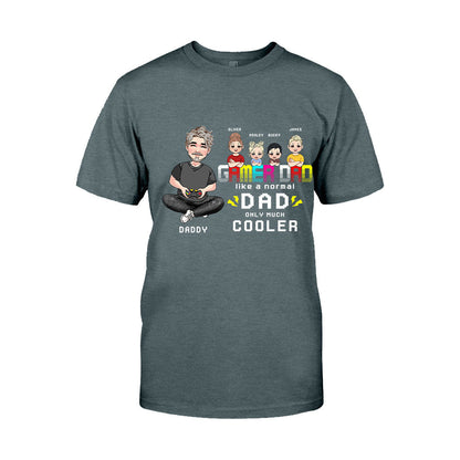 Gamer Dad - Personalized Video Game T-shirt and Hoodie