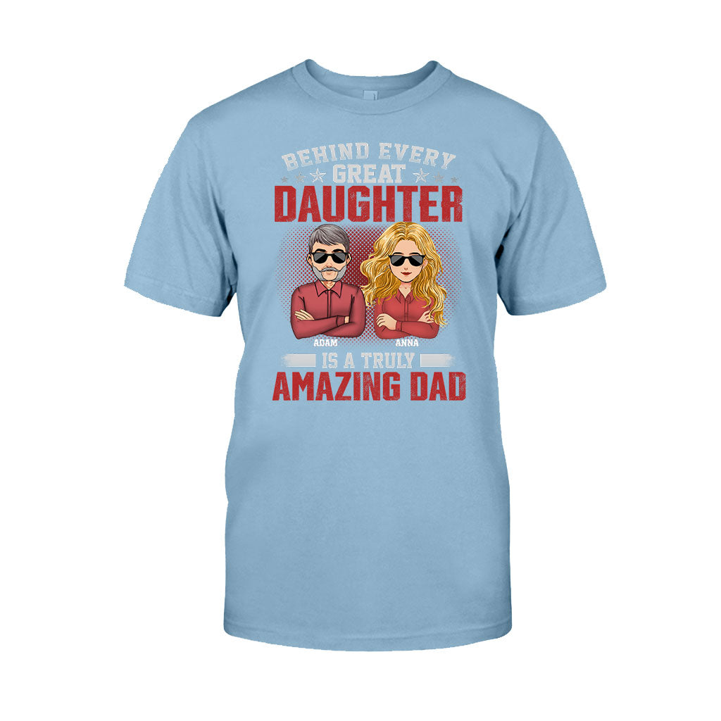 A Truly Amazing Dad - Personalized Father's Day Father T-shirt and Hoodie