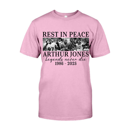 Rest In Peace - Football T-shirt And Hoodie